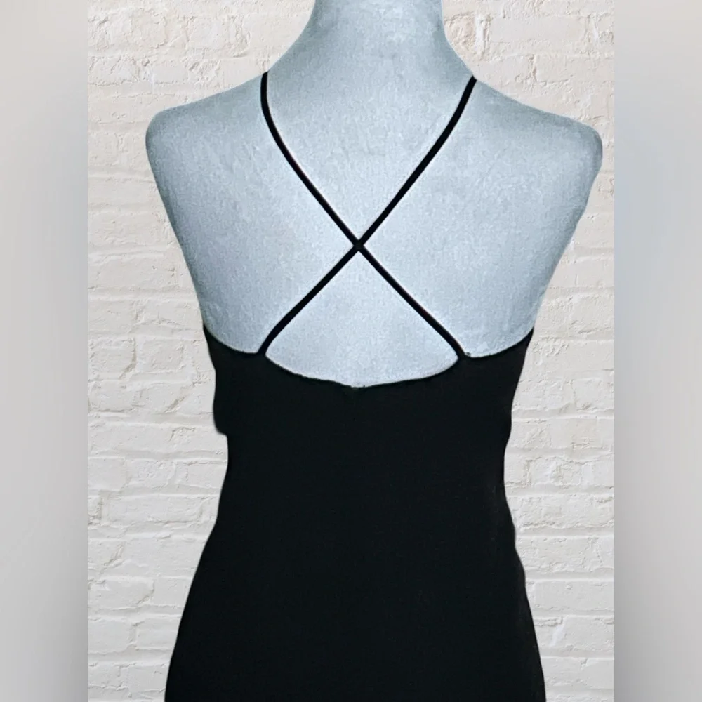 Joseph Ribkoff VTG Couture Cocktail Event LBD Dress Sz 16 Money Quiet Luxury - Picture 5 of 6